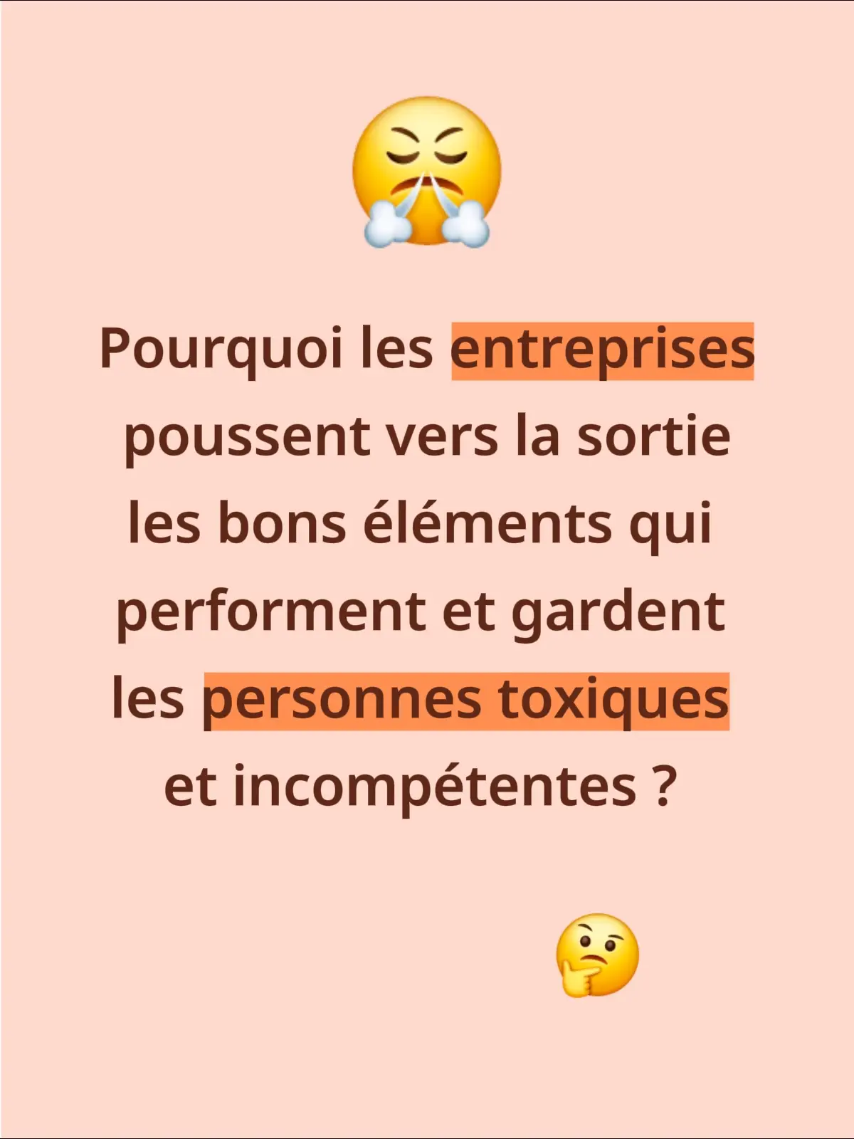 la valorisation de la médiocrité et de la toxicité  #perte #valeur #travail #toxique 