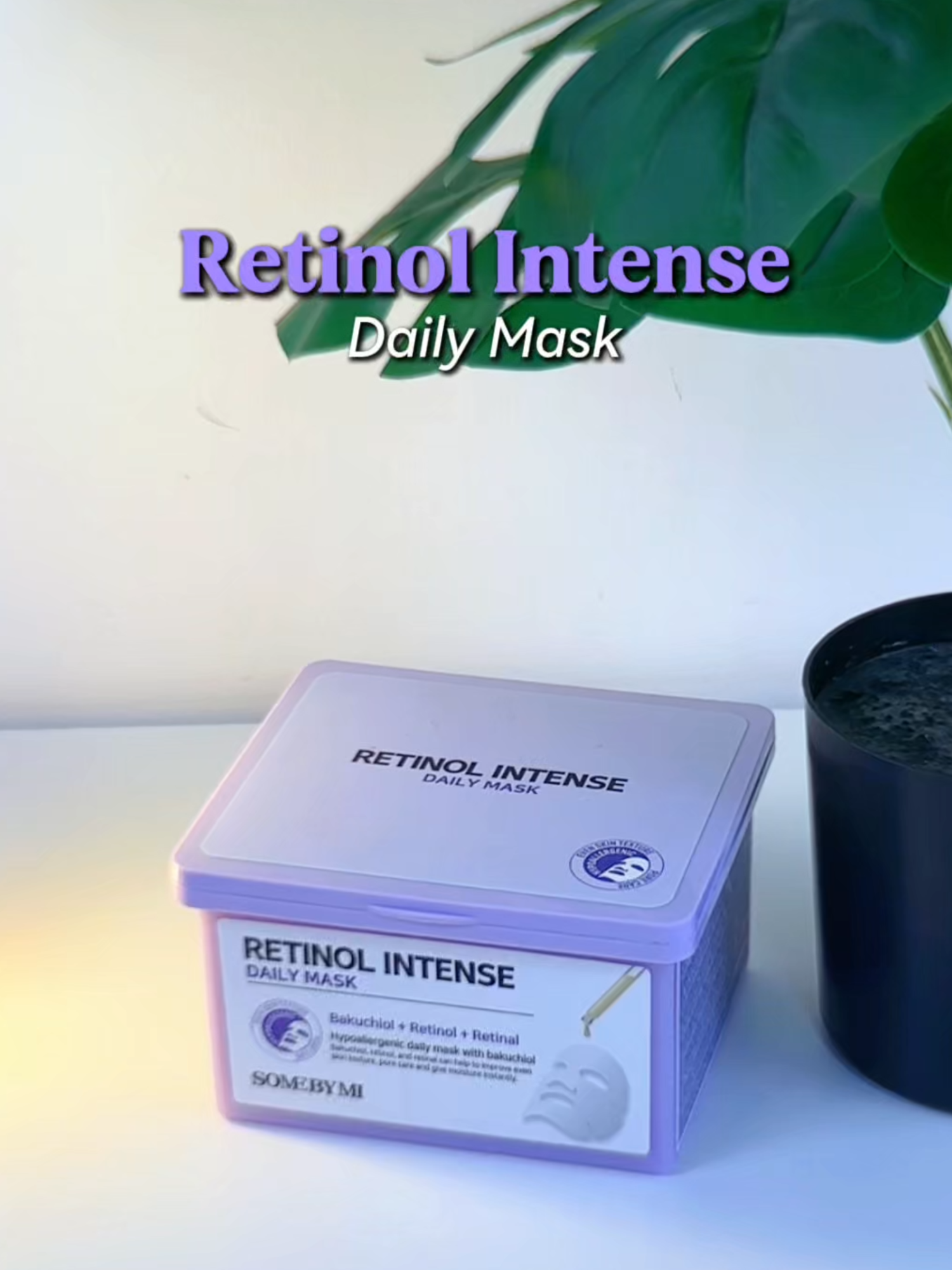 ✨ Fine lines? Large pores? Tired skin? Fix it in 10 minutes a day with Retinol Daily Mask 🧴💖 Add to cart now! #SomeByMi #DailyMaskRoutine #1MinuteMask #RetinolMask #YujaGlow #BetaPanthenol #Galactomyces #SkincareTikTok #fyp