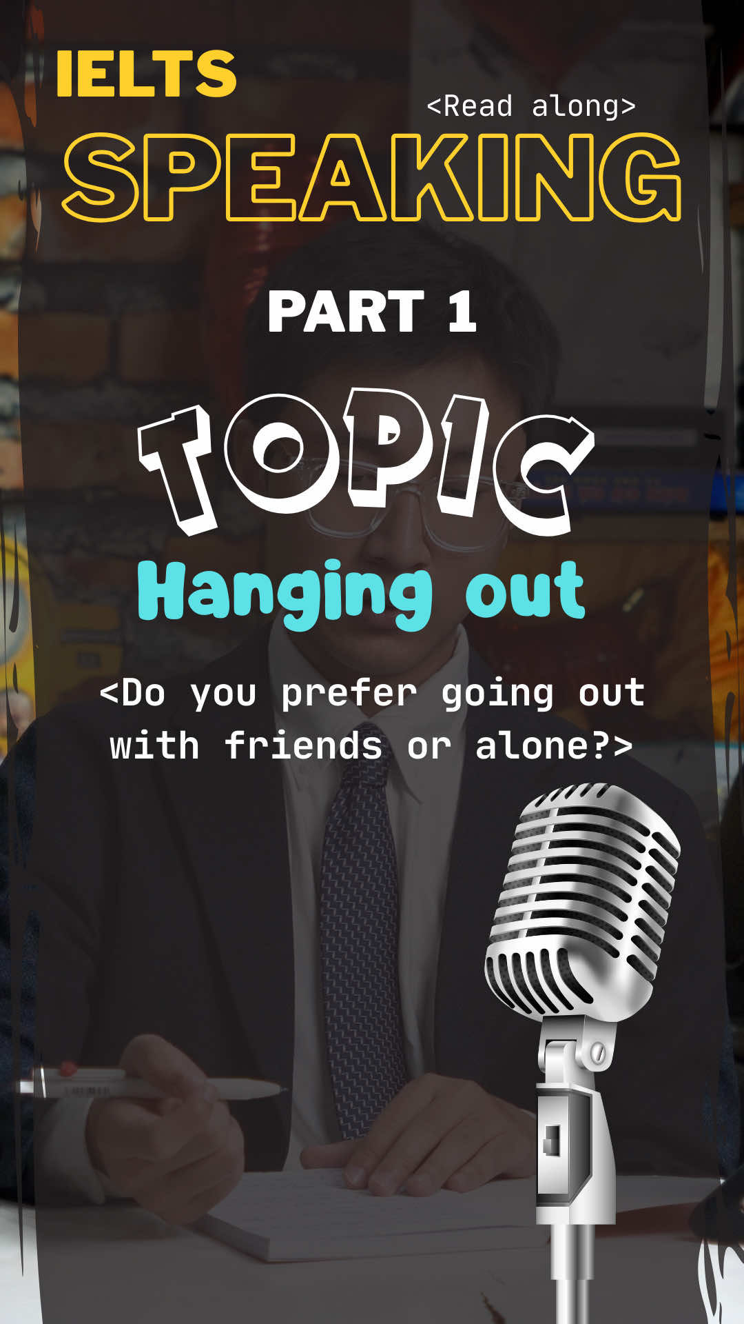 🎉 IELTS Speaking Part 1 – Going Out Alone or With Friends ✨ Keywords: hang out, on my own 🎤 Band 8+ sample answer #english #learning #speech #ieltsspeaking #reading 