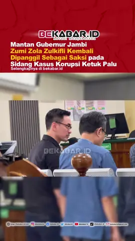 Mantan Gubernur Jambi Zumi Zola Zulkifli kembali hadir pada persidangan kasus korupsi suap ketuk palu di Pengadilan Tipikor Jambi pada Selasa 23 September 2025. Dia hadir sebagai saksi bersama empat orang lainnya. Saat sidang dia dicecar berbagai pertanyaan baik oleh pengacara Komisi Pemberantasan Korupsi penasehat hukum terdakwa beserta Majelis Hakim. Sebelum sidang dimulai tampak kader-kader partai PAN di Jambi mendampingi dirinya, termasuk anggota DPR RI dapil Provinsi Jambi dari partai PAN H A Bakrie. #bekabarid #pan #zumizola #ketukpalu #fyp 