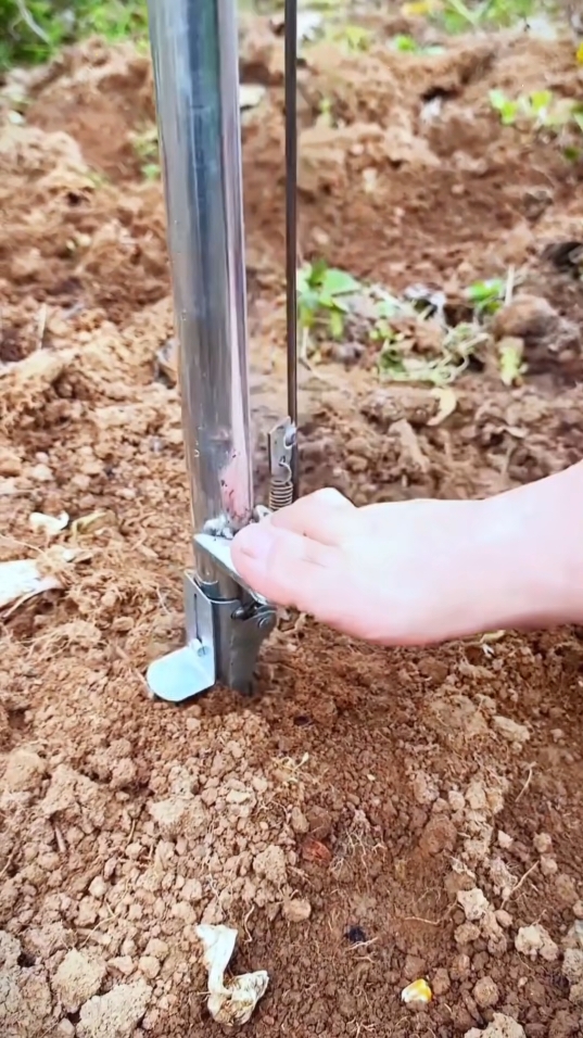 【FREE SHIPPING】1pcs Agricultural Hand Planter Seeding Machine Peanut Corn Seeder Useful Household Garden Tools#New seeder # seeder # Agricultural tools # hardware tools#fyp #foryou #tiktokshop #goodthing 