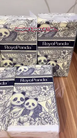 Looking for affordable yet good quality tissue?  This Royo Panda hanging tissue comes in 5 packs ✨ makapal, soft, and fragrance-free. Perfect for everyday use and super worth it lalo na habang naka-sale ngayon 👀 Don’t miss out! #hangingtissue #royopanda #tissue #sulitfinds #everydayuse 