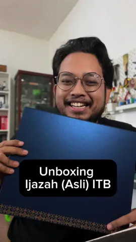 Unboxing Ijazah Asli