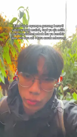 Tpi rpp si daripada munggah payon☝️ eh #ngapak #gunungslamet 