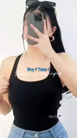 Click on the yellow basket 🔼  Buy 1 Take 1 Hazel Women's Double lining top cotton #TREND #croptop #buynow #fyppppppppppppppppppppppp 