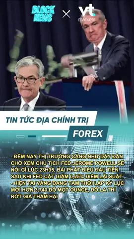 Mong ông phát biểu gì đó vui vui, chứ mấy nay đỏ lòm rồi 😓 #jeromepowell #FED #laisuat #blocknews #vtmarkets #taichinh #dautu 