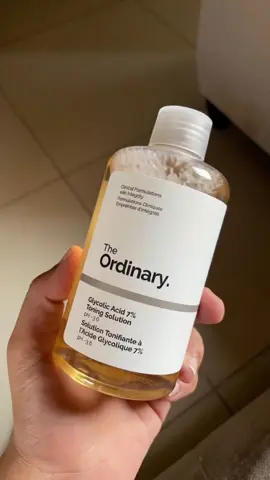 Toner The ordinary Glycolic acid 7% đ.a công dụng nè #theordinary #beauty #chamsocda #toner #goclamdep 