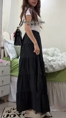 it’s so habaaaa i love it 🫶  #maxiskirt #longskirt #fyp 