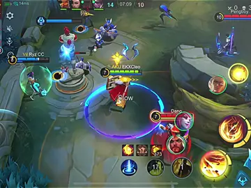 Tidak semudah itu mau gang goldlane ku #ekxcleo #mlbb #mobilelegends #montage #tigreal 