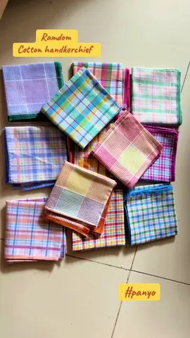 6Pcs or 12Pcs 1pcs Cotton handkerchief for Men Women Panyo #panyo #handkerchiefs #men #women 
