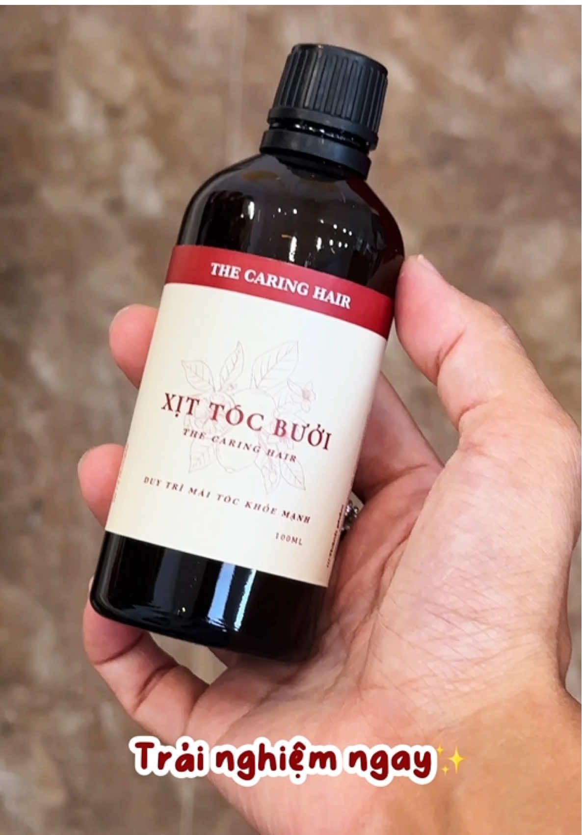 The Caring Hair chính thức thay đổi bao bì mới ạ ✨ Với công thức cải tiến , tinh chất tinh dầu bưởi đậm đặc hơn, tia xịt mạnh không gây tắc vòi , xịt bưởi The Caring Hair sẽ giúp dưỡng sâu nang tóc, giảm rụng và hỗ trợ mọc tóc nhanh hơn 🌷#thecaringhair #xitbuoimoctoc 