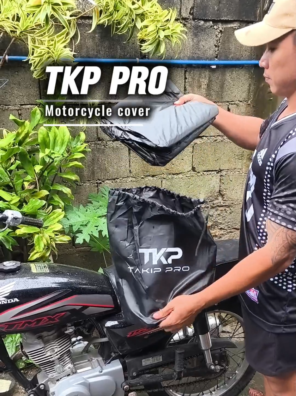 3 Layered🔥 #TKP Pro Motorcycle Cover💯✅ #waterproof w/ Anti-UV protection #motorcyclecover #takippro  #TKPpro 