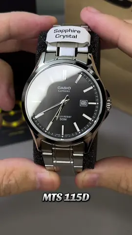 Em cũng muốn biết … MTS115D , size mặt 41mm , kính saphire , chỉ loanh quanh 2.xtr #donghochinhhang #dongho #donghocasio #casio #donghonam 