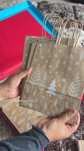 #ad I love Christmas & I know it’s early but isn’t it better to be prepared for the holidays! 🥹❄️ @carrierbagshop  #christmasshopping #christmasexperience #christmasartsandcrafts #prpackage 