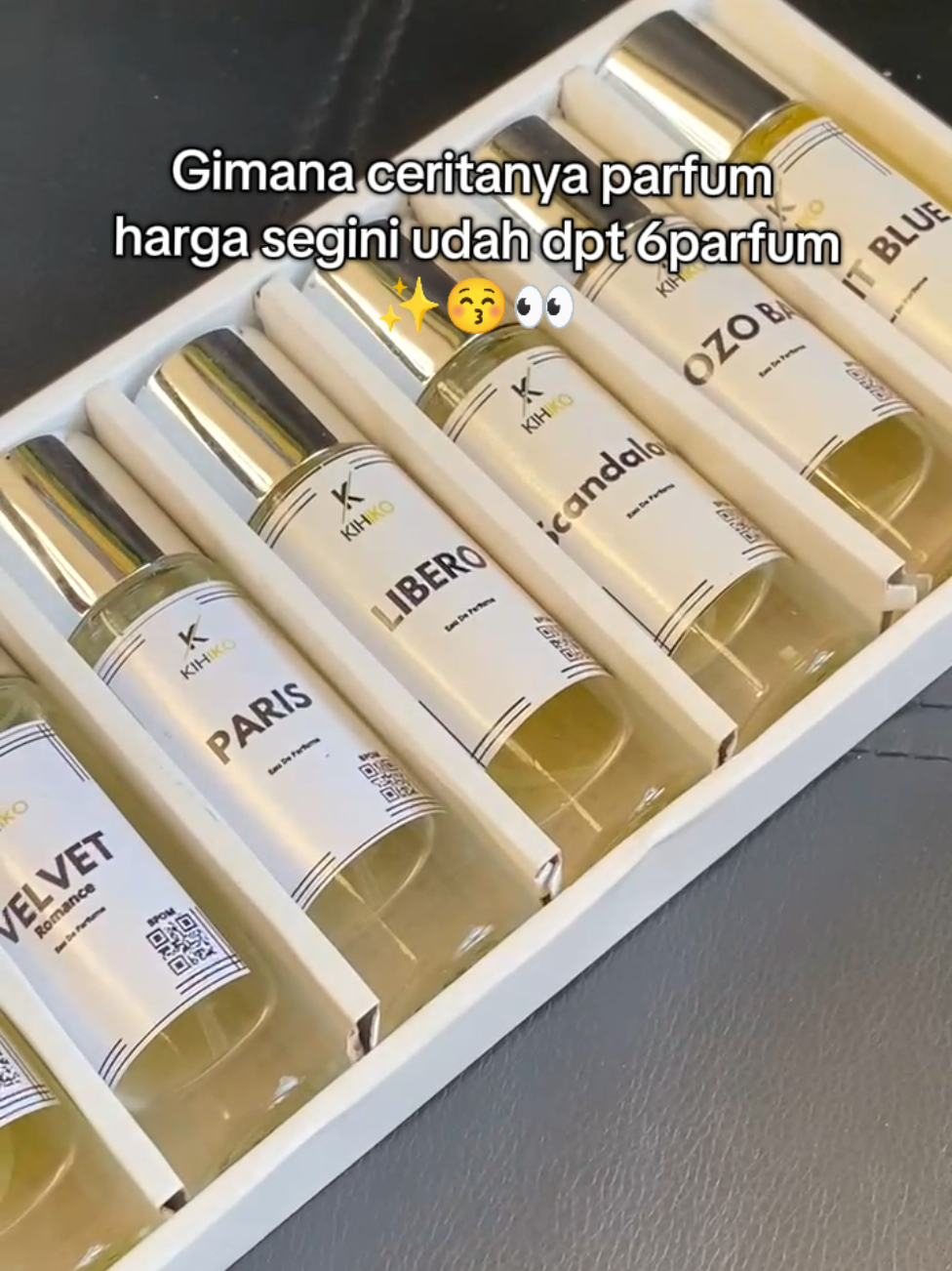 Gimana ceritanya 6parfum cuma segini harganya #kihiko #kihikoparfum #parfummurah #parfumviral #rekomendasiparfum #wangitahanlama #belidisini😎👇 #viralvideo🔥 