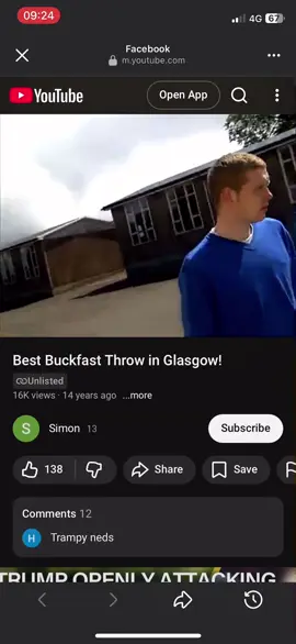 The best buckfast throw you’ll ever see! The nonchalance of it all. It’s perfect.  I’ve been searching for this video for years and finally it popped up on another socials memory post. #Scottish #Scotland #scottishtiktok #bucky #classic 