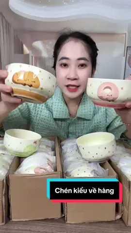 Bộ 4 chén kiểu dễ thương