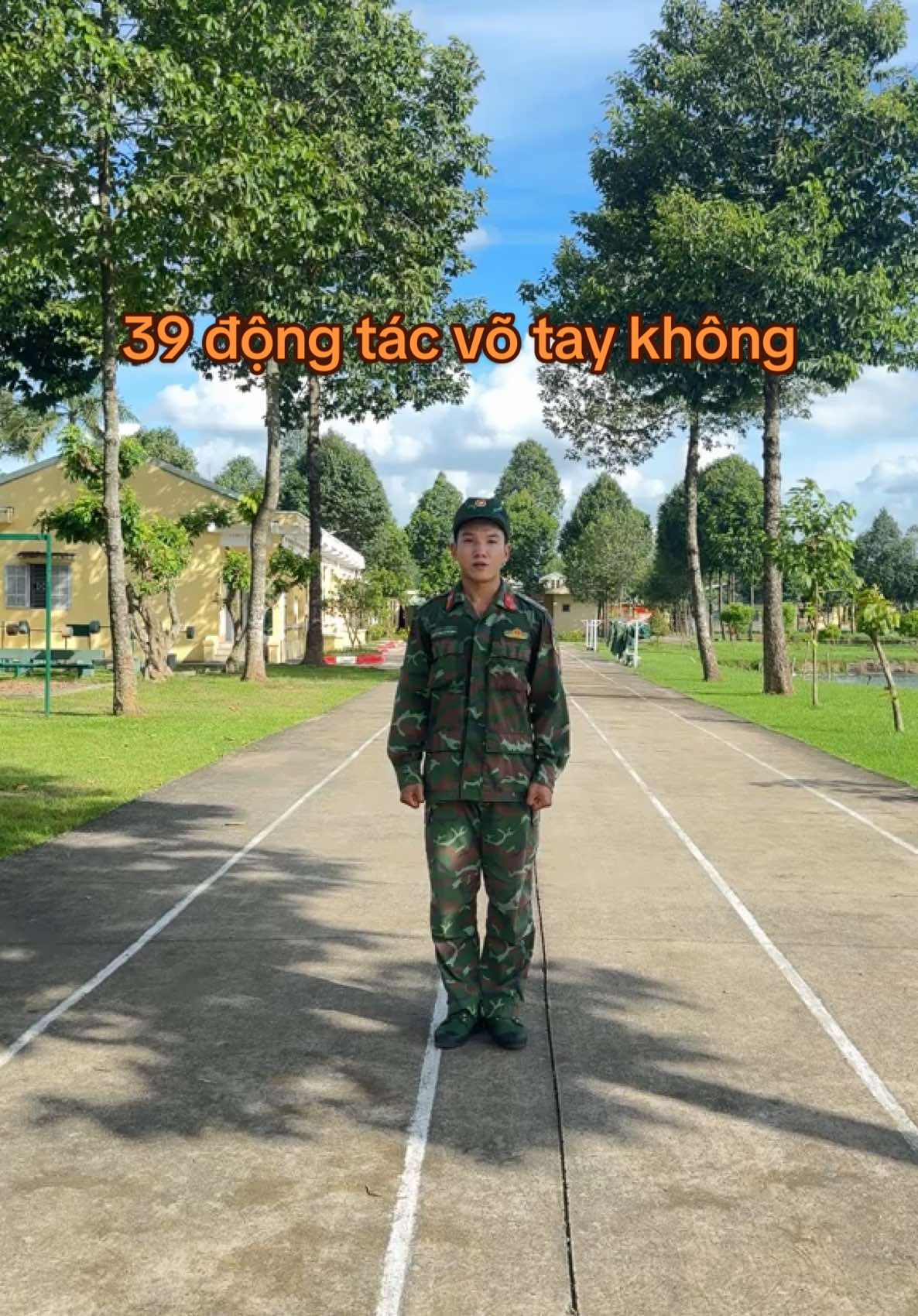 #quyền 39 động tác võ tay không ( tập chậm dễ ôn lại ) #xuhuong #trinhsat #chúbộđội #viral 