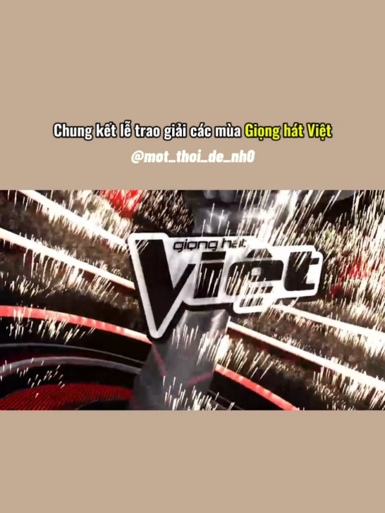 Cùng nhìn lại chung kết trao giải các mùa Giọng Hát Việt #gionghatviet #xuhuong #thevoice 