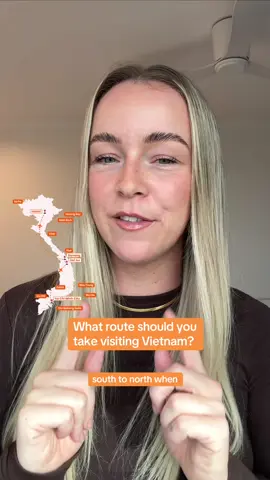 Should you travel Vietnam from north to south… or the other way around? Here’s your answer! #vietnamtraveltips #vietnamtravel #vietnamroute #vietnamtips 