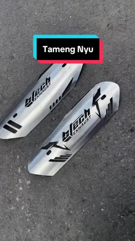 Ready yah knalpot BTECH dengan Tameng baru Untuk semua type motor🚀 #beat #nmax #pcx160 #vario #mio 