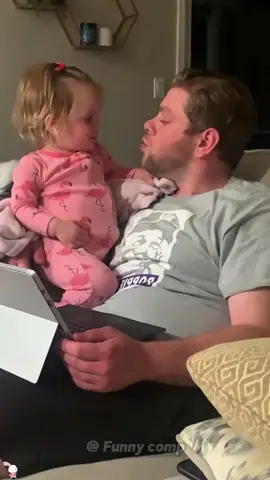 Baby and dad#foryou #foryoupage #baby #fypシ #fypシ゚viral #funny #funnymoments #fyp 
