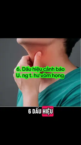 Dấu hiệu cảnh báo u.ng t.hư vòm họng#chiase #suckhoechomoinguoi #suutam #ungthu #songvuisongkhoe 