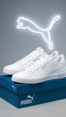 [HOT PRODUCT] PUMA Sepatu Training Uniseks Smash Vulcanised V3 Low White-White  #hotproduct #sepatu #sepatuolahraga #sepatulari #runningshoes 