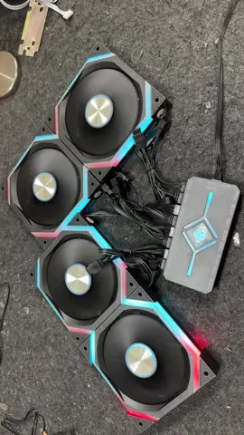 Fan led ARGB STAR LINK V9Pro + HUB LED ĐUỔI ARGB #fancase  #fanled #fanrgb #quattannhiet #
