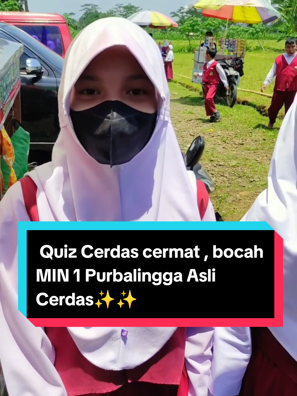 Menepati janji komenan di postingan adek kita ini @rren_naii  ,dapet piagam  kita tess sesi tanya jawab cerdas cermat.. #quiztime #pedagang #kuliner #bubursyusyu #cerdas 