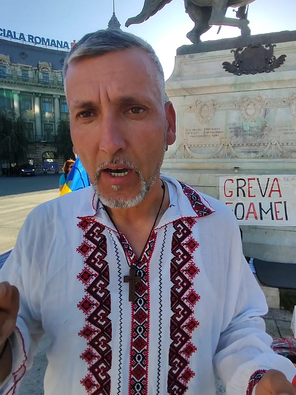 Lucian Tudor a 11-zi de Greva Foamei în Piața Universității  22.09.2025 #protest  #grevafoamei 