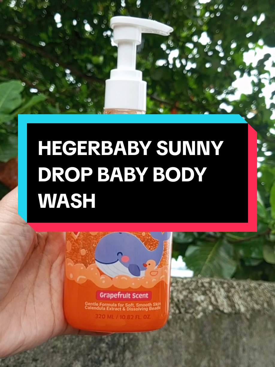 HEGERBABY SUNNY DROP BABY BODY WASH  #hegerbaby #SUNNYDROP #babybodywash 