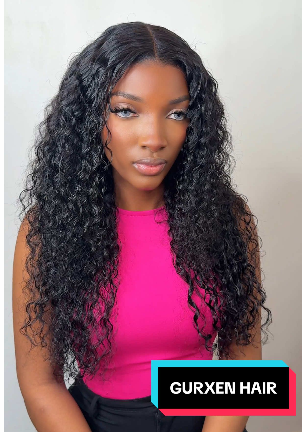 This 28” Deep Wave 13x6 Lace Wig from Gurxen Hair is giving natural vibes, volume, and flawless melt! @Gurxen Hair Shop @Gurxen beauty shop link in bio #wiginfluencer #gurxenhair #fyp #amazonwig 