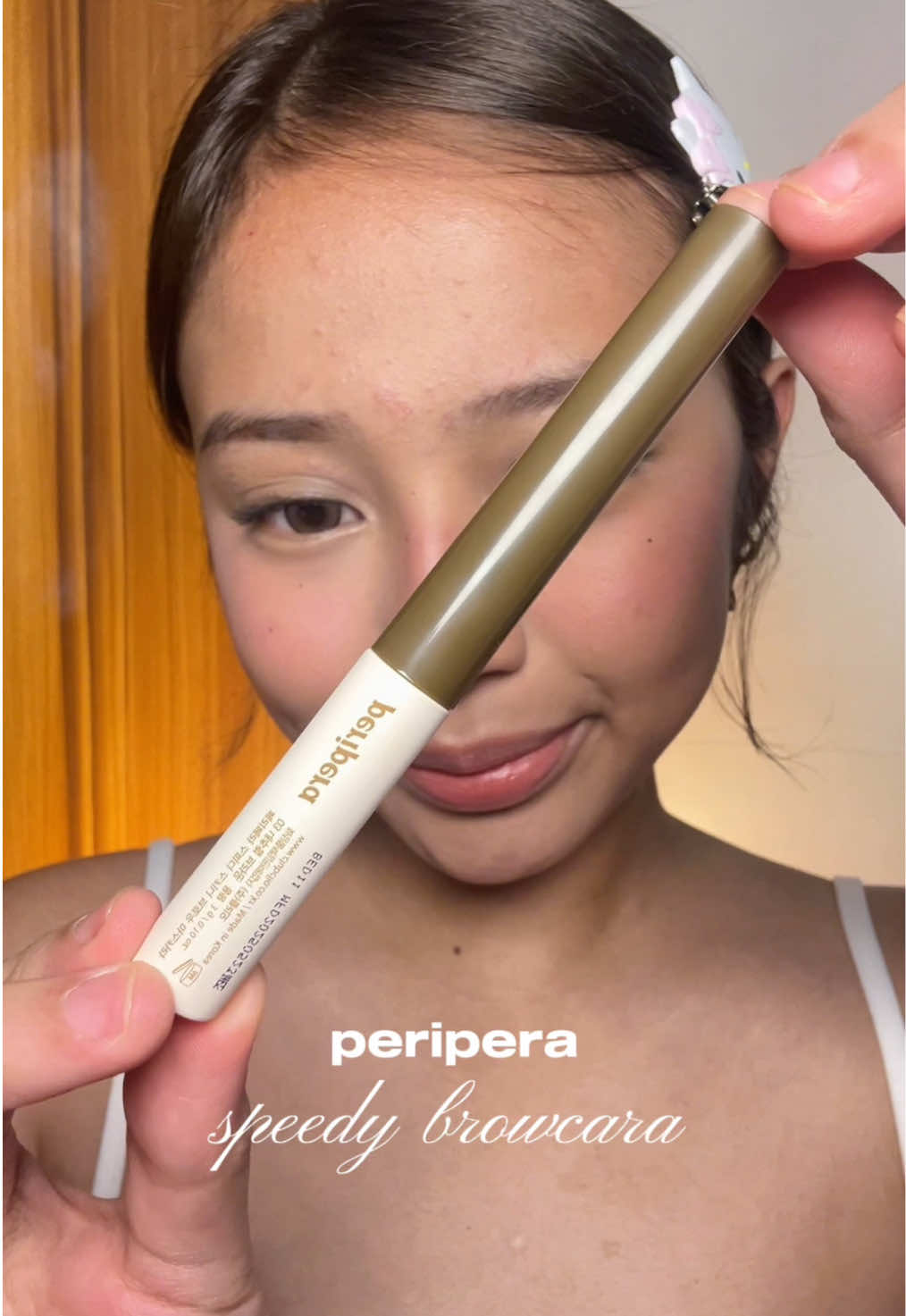 soft looking brows <333 @Peripera Philippines  #peripera #browcara #koreanmakeup #trending #fyp 
