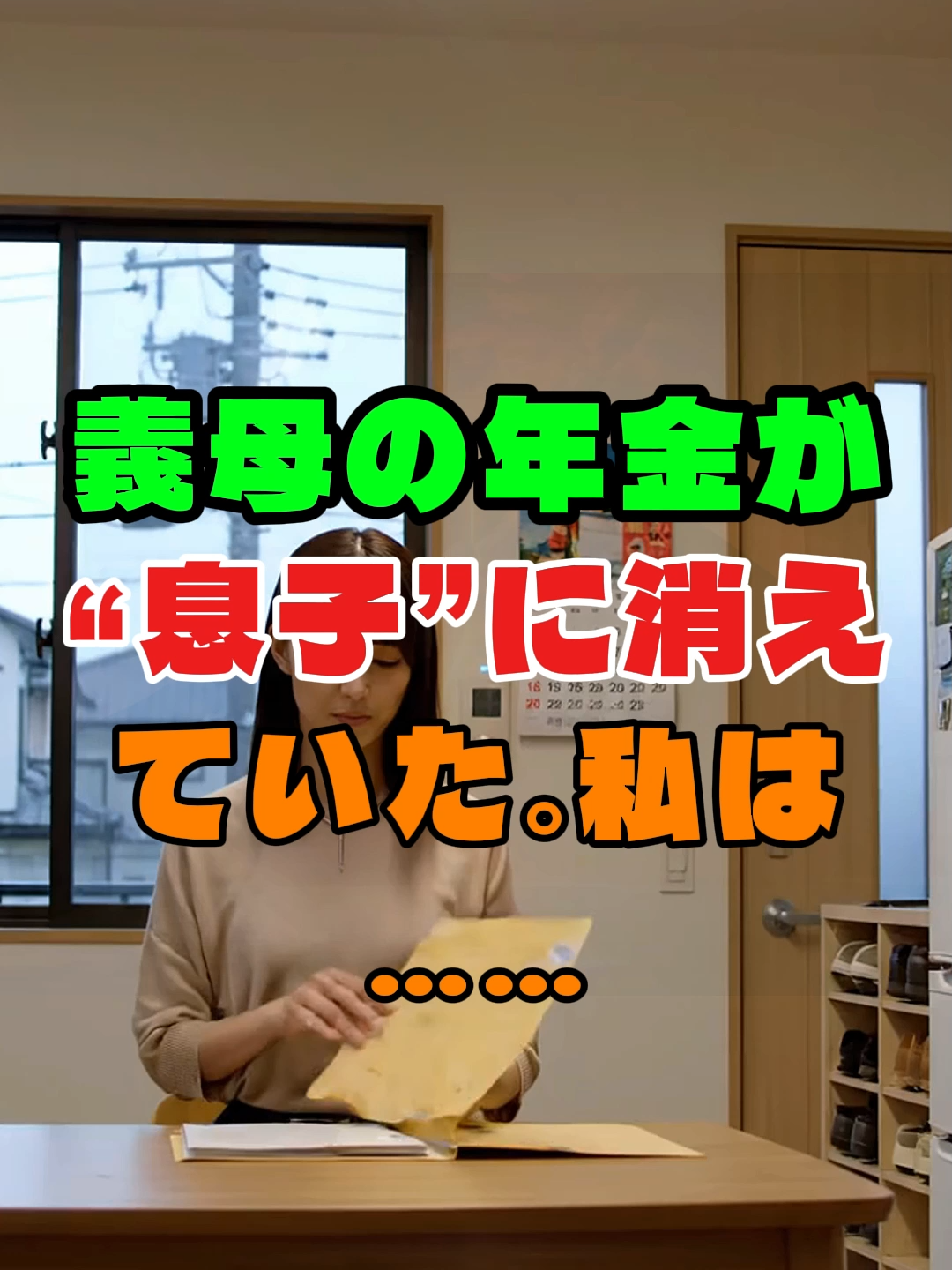 親の年金は、子のものじゃない——長男、年金に手を出した。 #年金トラブル #夫の借金 #家計管理 #日本の家庭 #実録ドラマ #嫁姑問題 #家庭再建 #人生 #shorts