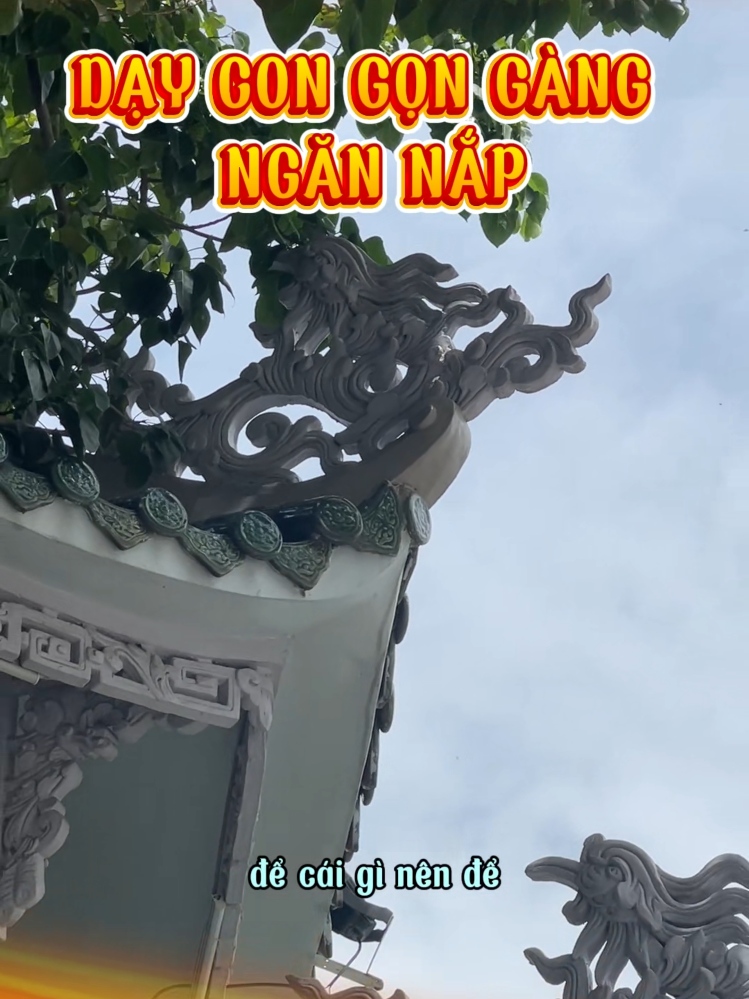 DẠY CON GỌN GÀNG NGĂN NẮP
