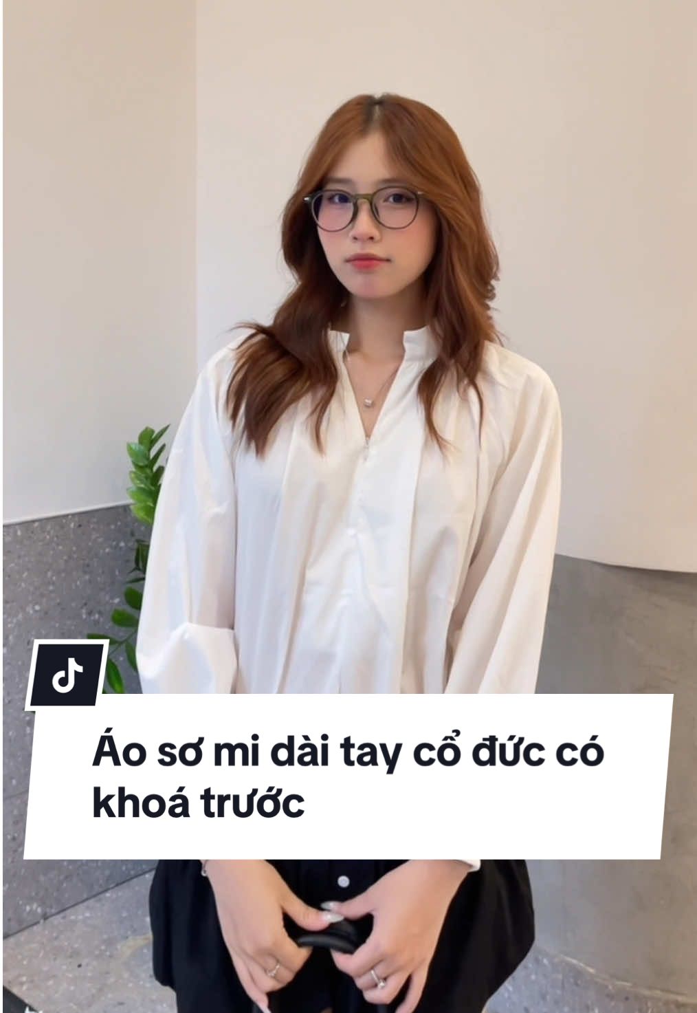 Áo sơ mi dài tay cổ đức siu xinhh nuôn ạ #xuhuong #hottrend #milasu #aosomi #mixandmatch 