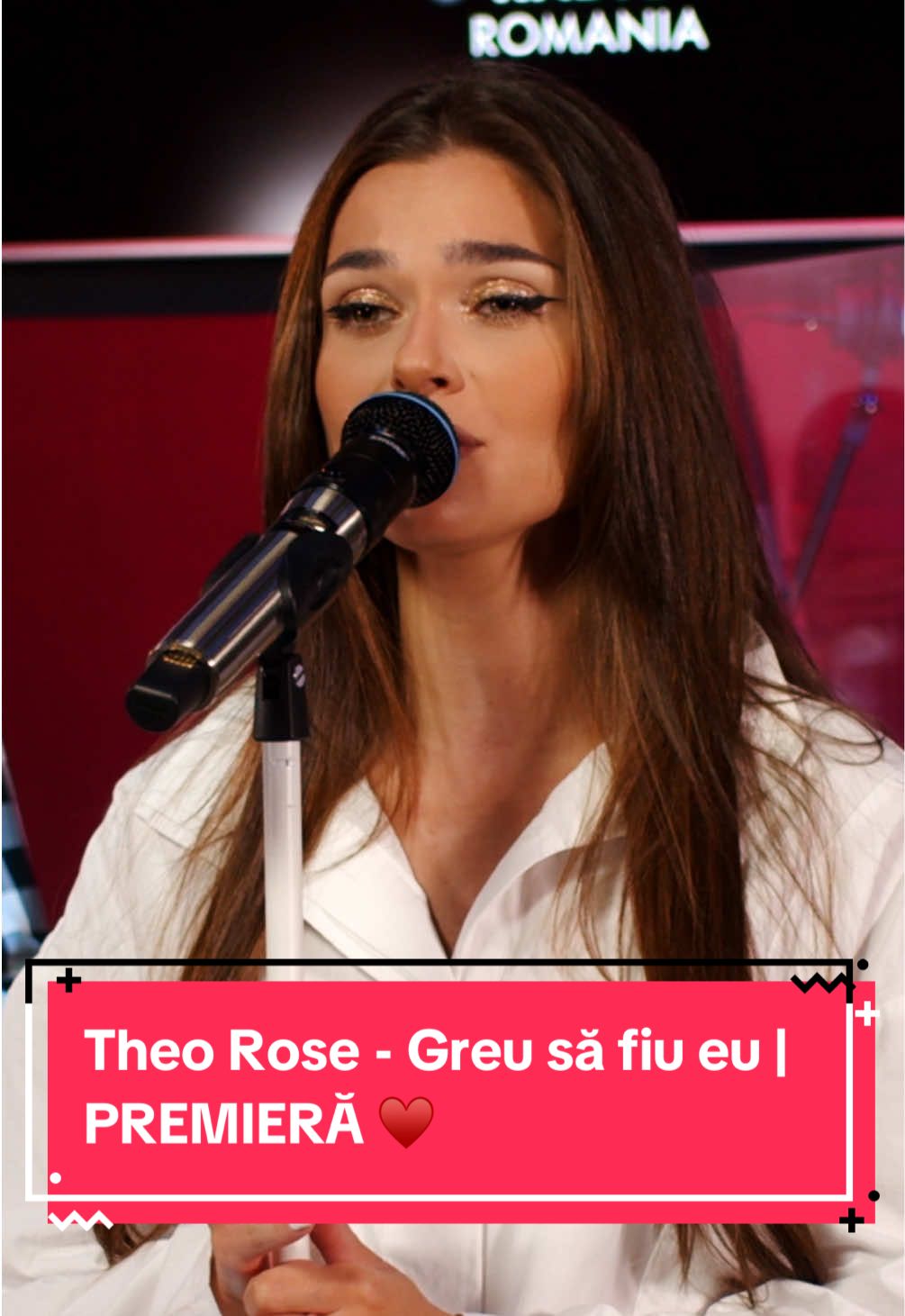 @Theo Rose ne aduce în PREMIERĂ o piesă care te atinge direct la suflet. Sinceră și vulnerabilă, pentru că, da, e „Greu să fiu eu”. ♥️✨ #virginradioromania #premiere #newsong #breakfast 