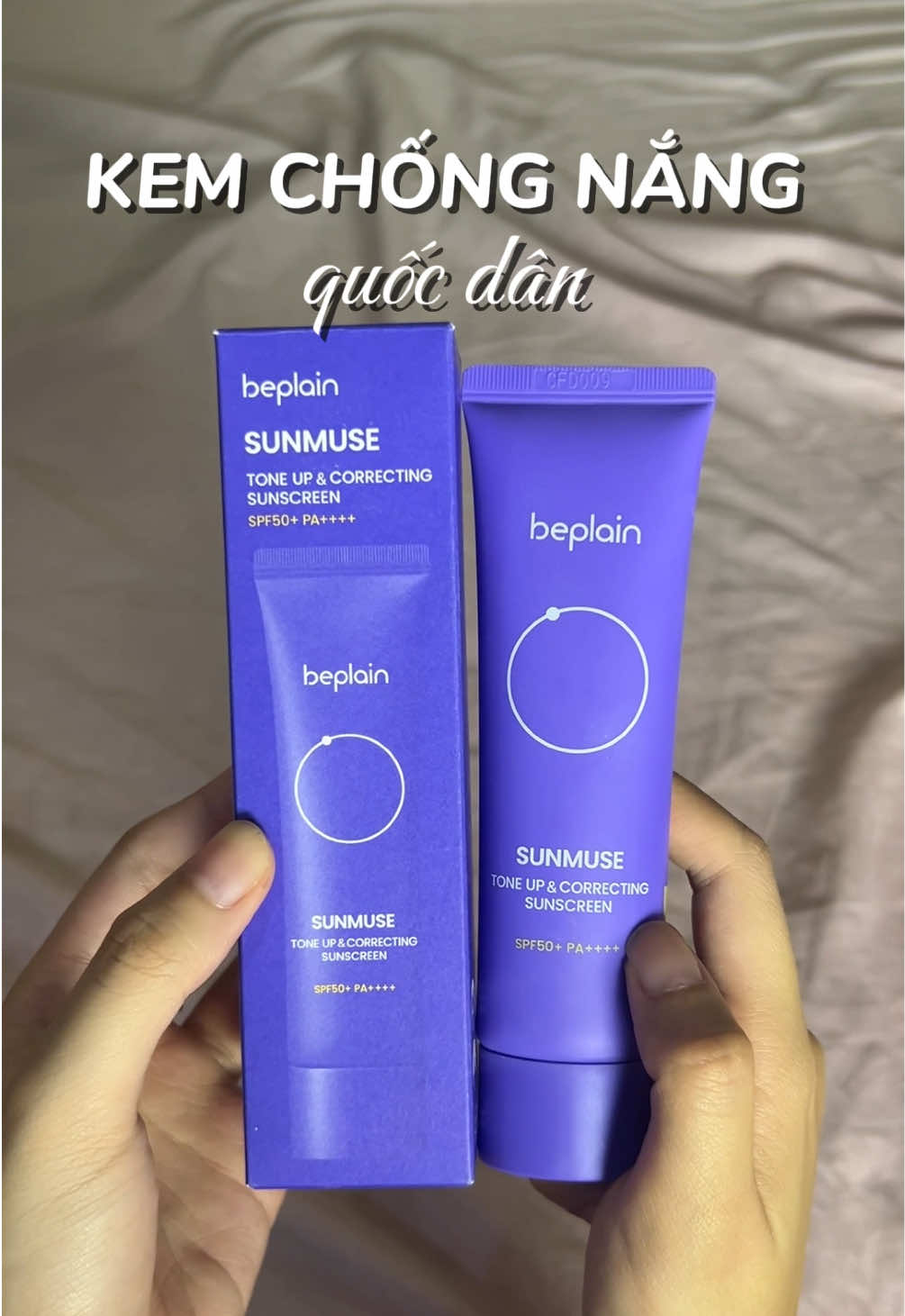 Chất lượng đỉnh khỏi bàn 🫶🏻 #upbeauty #beplain #kemchongnang 
