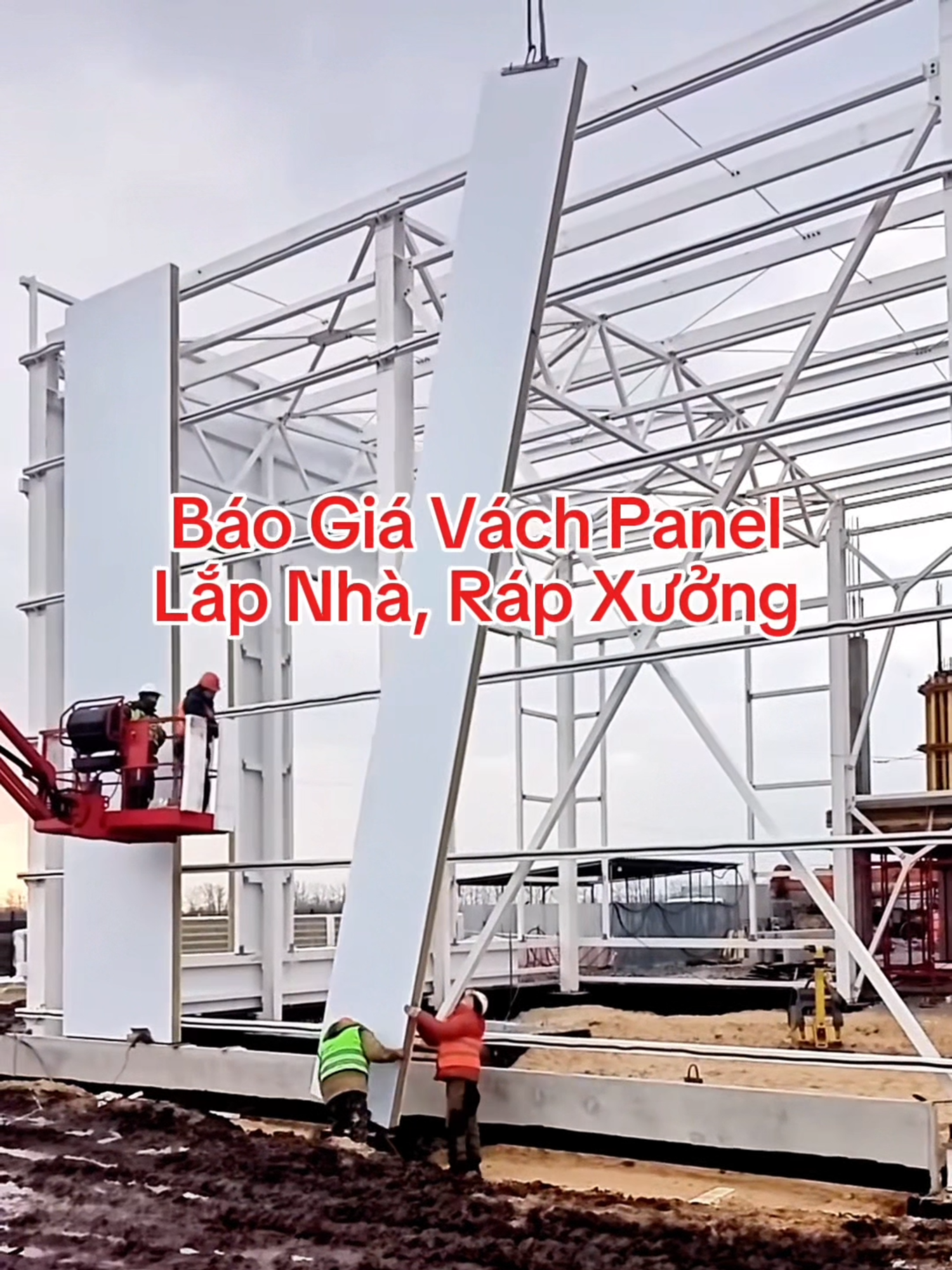 Báo Giá Vách Panel Lắp Nhà, Ráp Xưởng #vachpanel #laprap #congtrinh #xuong #cachnhietthinhphat
