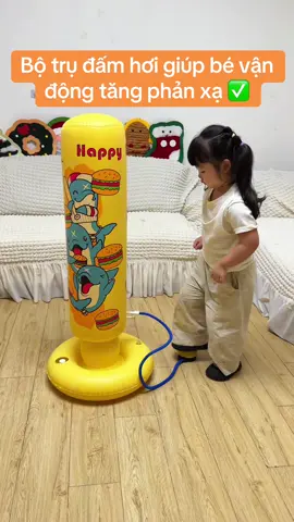 Bộ trụ đấm hơi cho bé vận động tăng phản xạ #xuhuongtiktok #viralvideo #fpyシ 