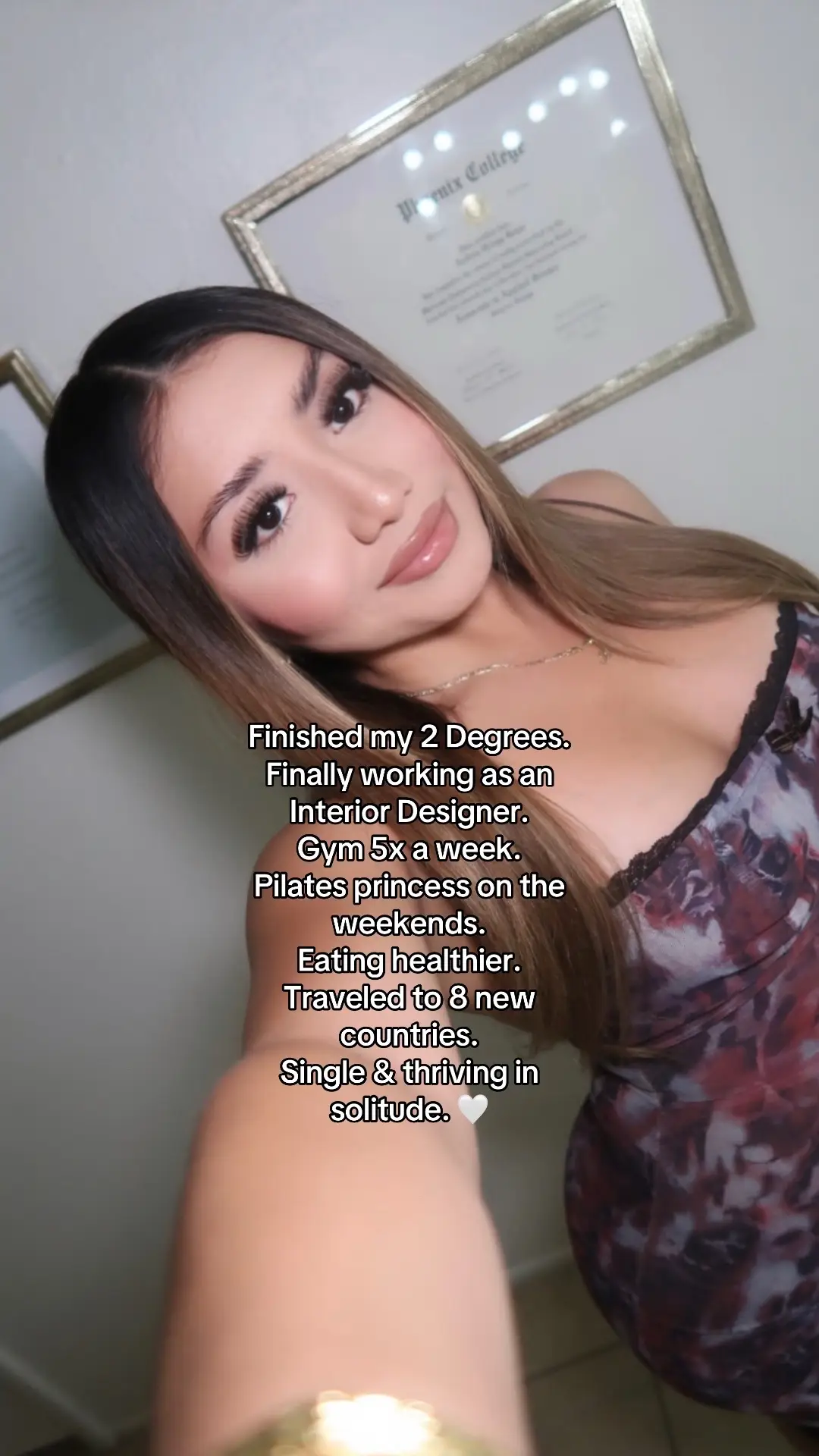 Don’t ask me how I did it cause idk either lmfaoo #2023 #fyp #collegelife #fulltime #worklife #healing #selflove 