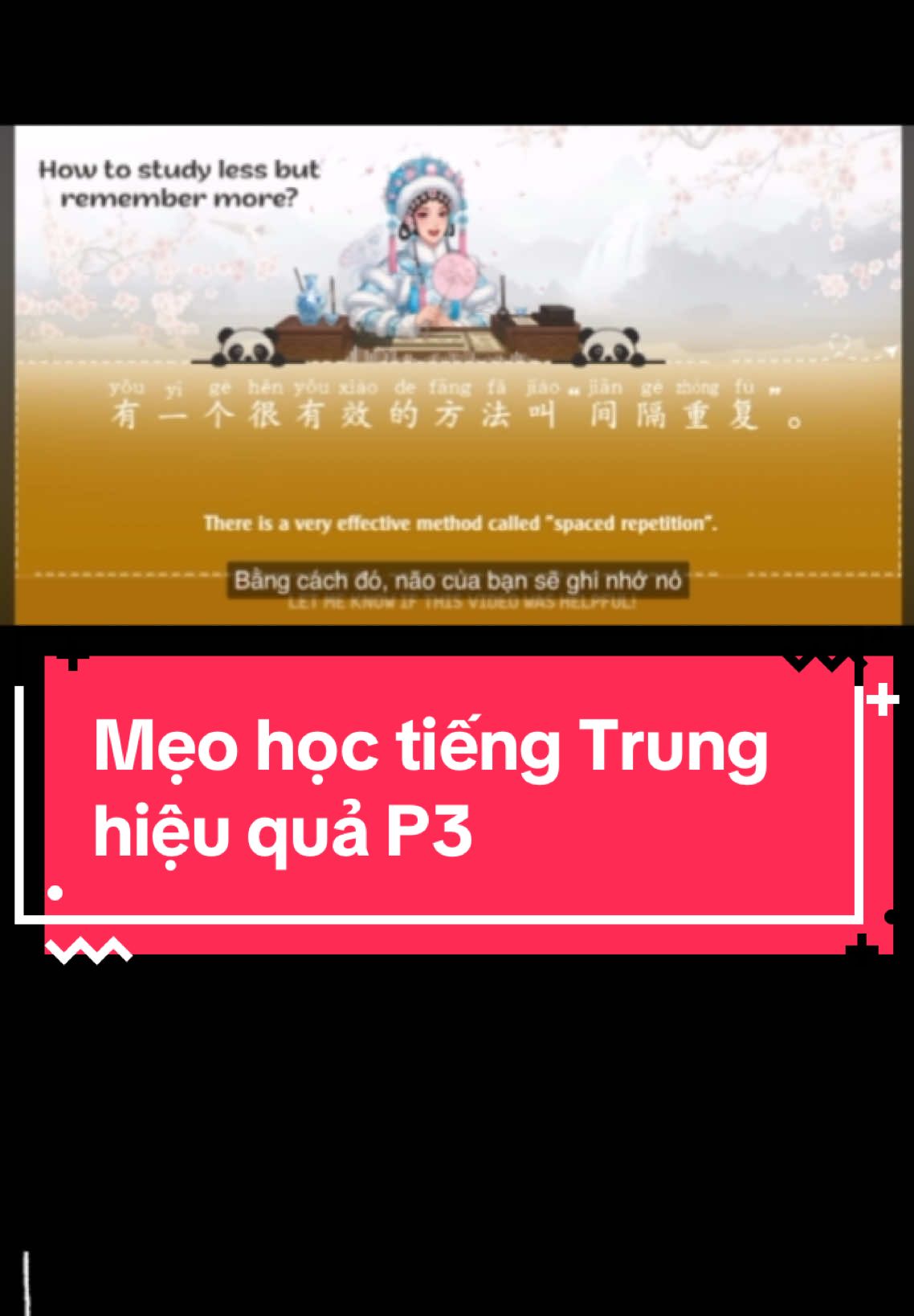 Mẹo học tiếng Trung hiệu quả P3 #bocapcap #chinese #tiengtrung #tuhoctiengtrung #leanchinese #podcast #podcastchinese 
