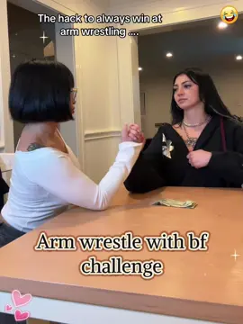 Arm wrestle with BF challenge #funny #prank #boyfriends #girlfriend #fyp #foryou #usa 