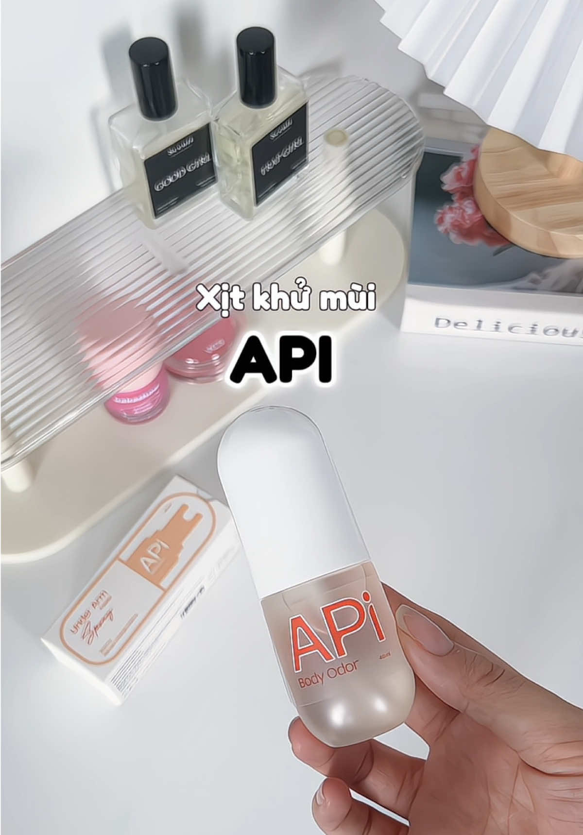 Xịt khử mùi API #xitkhumui #api 