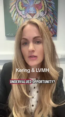 Luxury stocks are on the rise 📈 Do you own Kering or LVMH stock? *Not financial advice. #kering #lvmh #luxurystocks #stockmarket #investingjourney