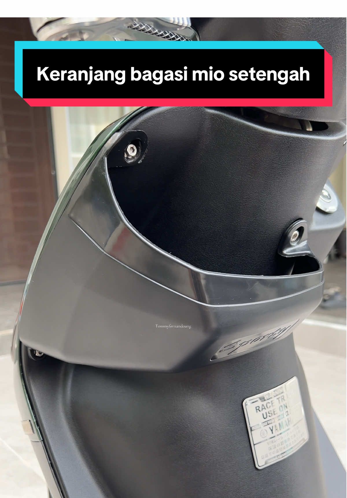 Keranjang bagasi mio setengah, bahan plastik #propermio #mio #5tl 