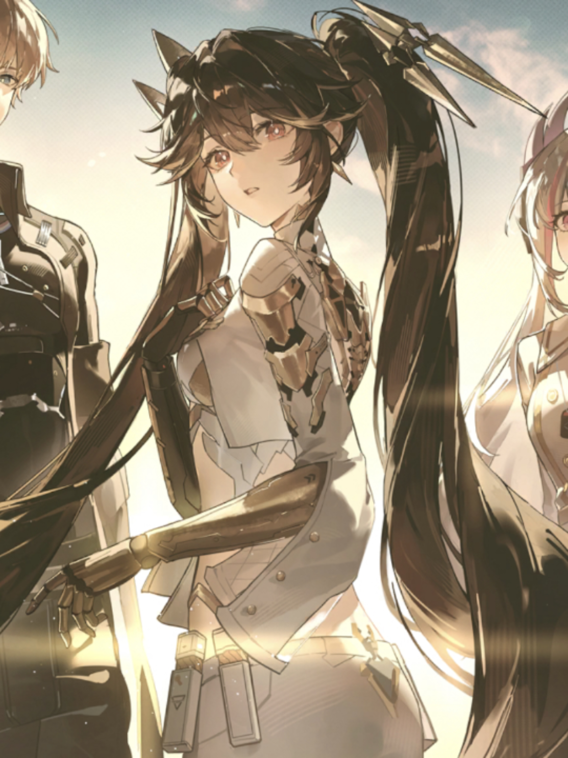 karena shikikan percaya, mereka pasti bakal tetep nge back up shikikan apapun pilihannya, Sebenarnya disini Merujuk ke semua fraksi, Tapi karena gamuat, mereka aja lah 😹  #punishinggrayraven #Grayraven #ascendant 