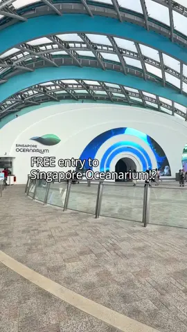 PSA: You can get FREE entry to the Singapore Oceanarium 😱 === ✨CLARETRAVEL on klook ✂️💰 #sg #sgfyp #sgtiktok #singapore #singaporeoceanarium 