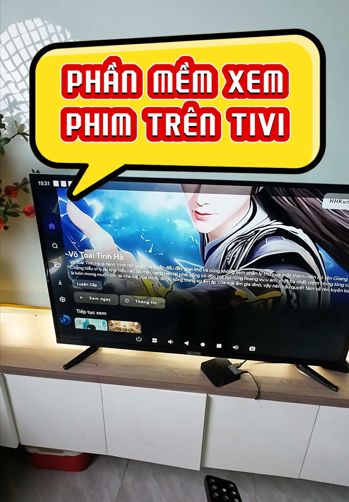 Hướng dẫn sử dụng phần mềm cloudstream trên Tivi #teoemthonha #kocnet #teoemtivi #tivi #boxtv 